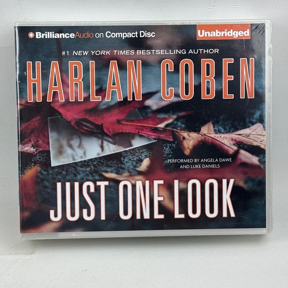 Just One Look CD Audiobook Harlan Coben Unabridged Brilliance Audio‎ New Sealed